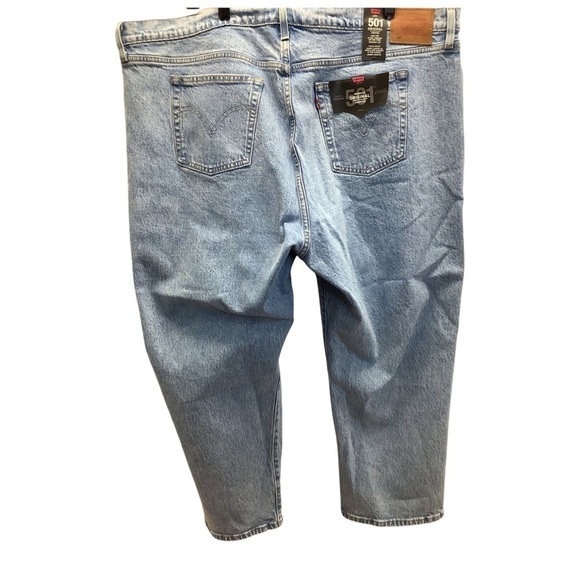 Levi’s 501 Original High Rise Cropped Jeans Size 22 New With Tags - Picture 10 of 10